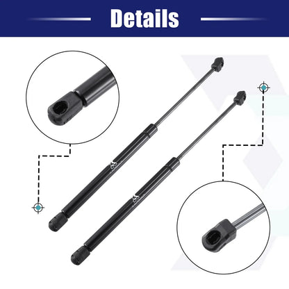 2 x Front Hood Lift Supports for Hyundai Sonata (2015-2017)