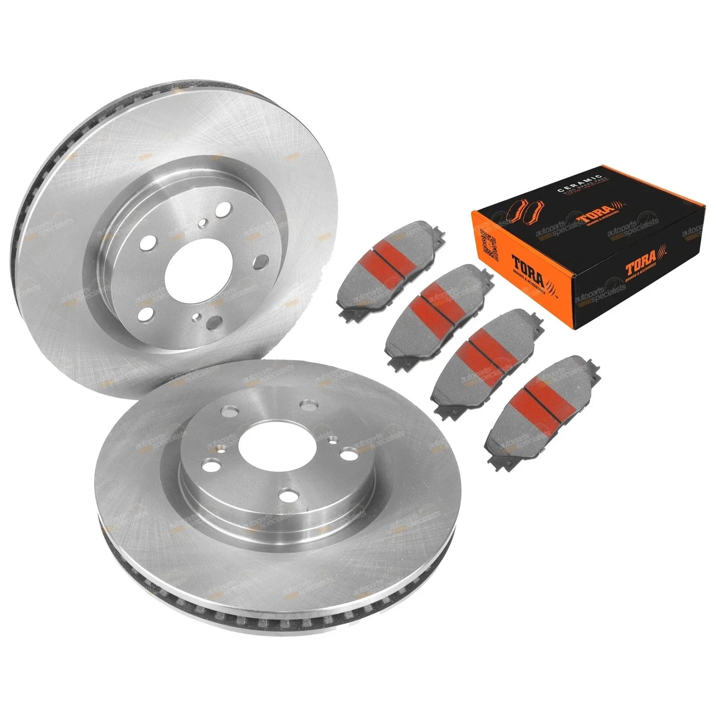 Front Disc Brake Rotors & Pads for Toyota RAV4 GSA33 ZSA42 (2007���2019)