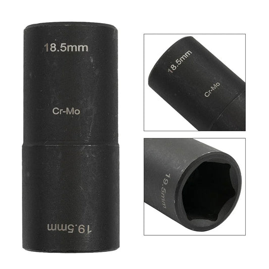 1/2 Dr Damaged Lug Socket Tool, Deep Length Flip Impact-Set
