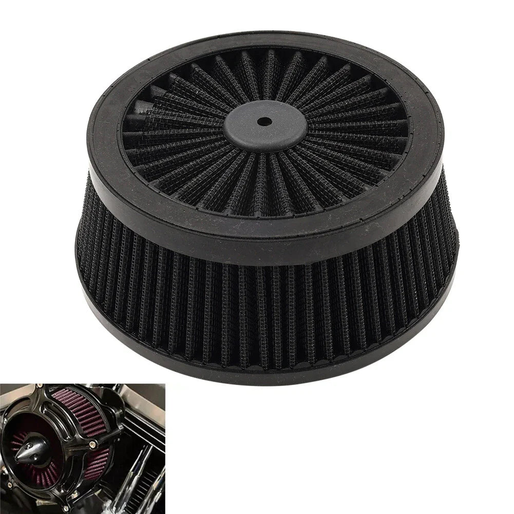 Black Air Cleaner Filter for Harley Sportster XL883 (1991-2020)