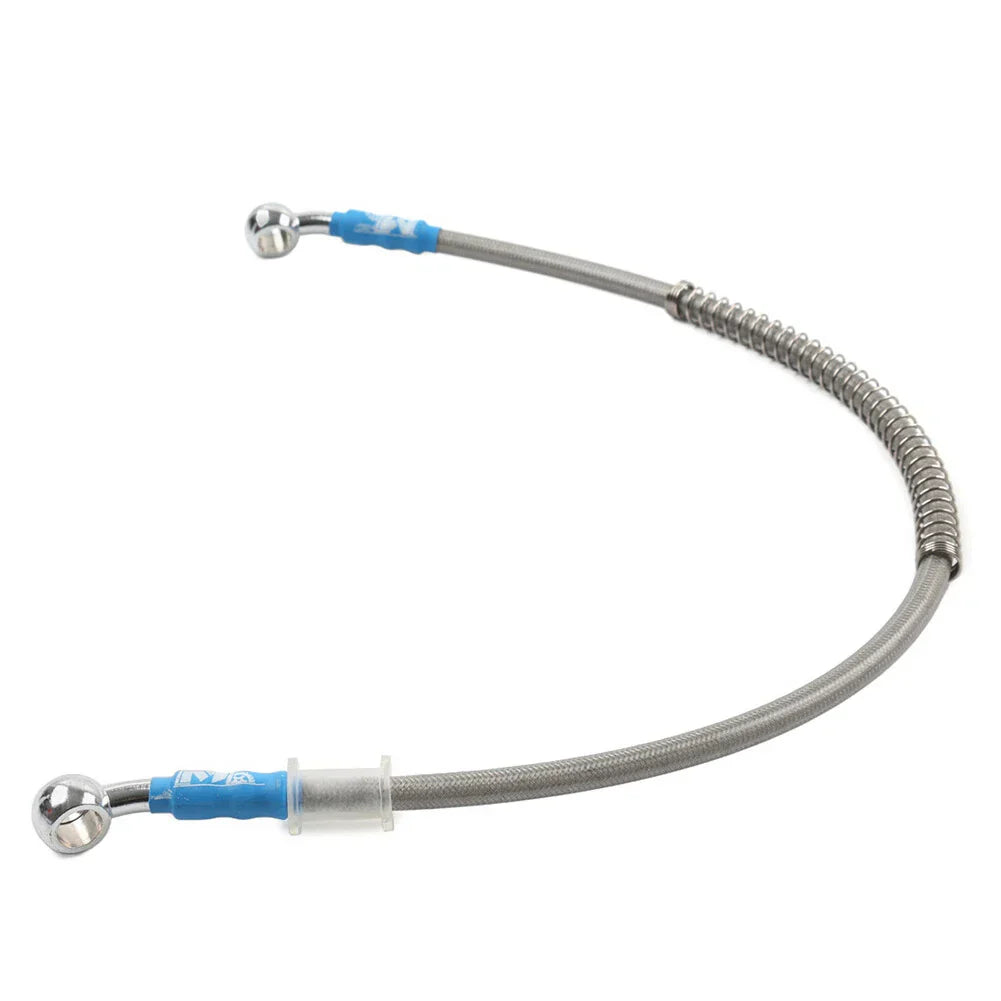 80cm Braided Steel Brake Clutch Oil Hose Line for Motorcycle