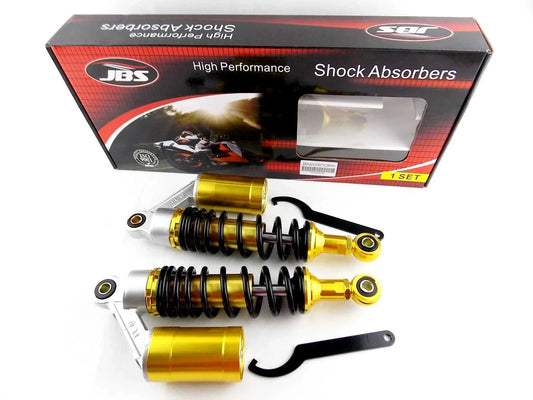 280mm JBS Lowering Air Nitrogen Cell Shock Absorbers for Suzuki GT185 (76-78)