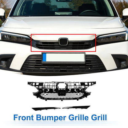 Front Hood Bumper Grille for Honda Civic Facelift (2016-2021)