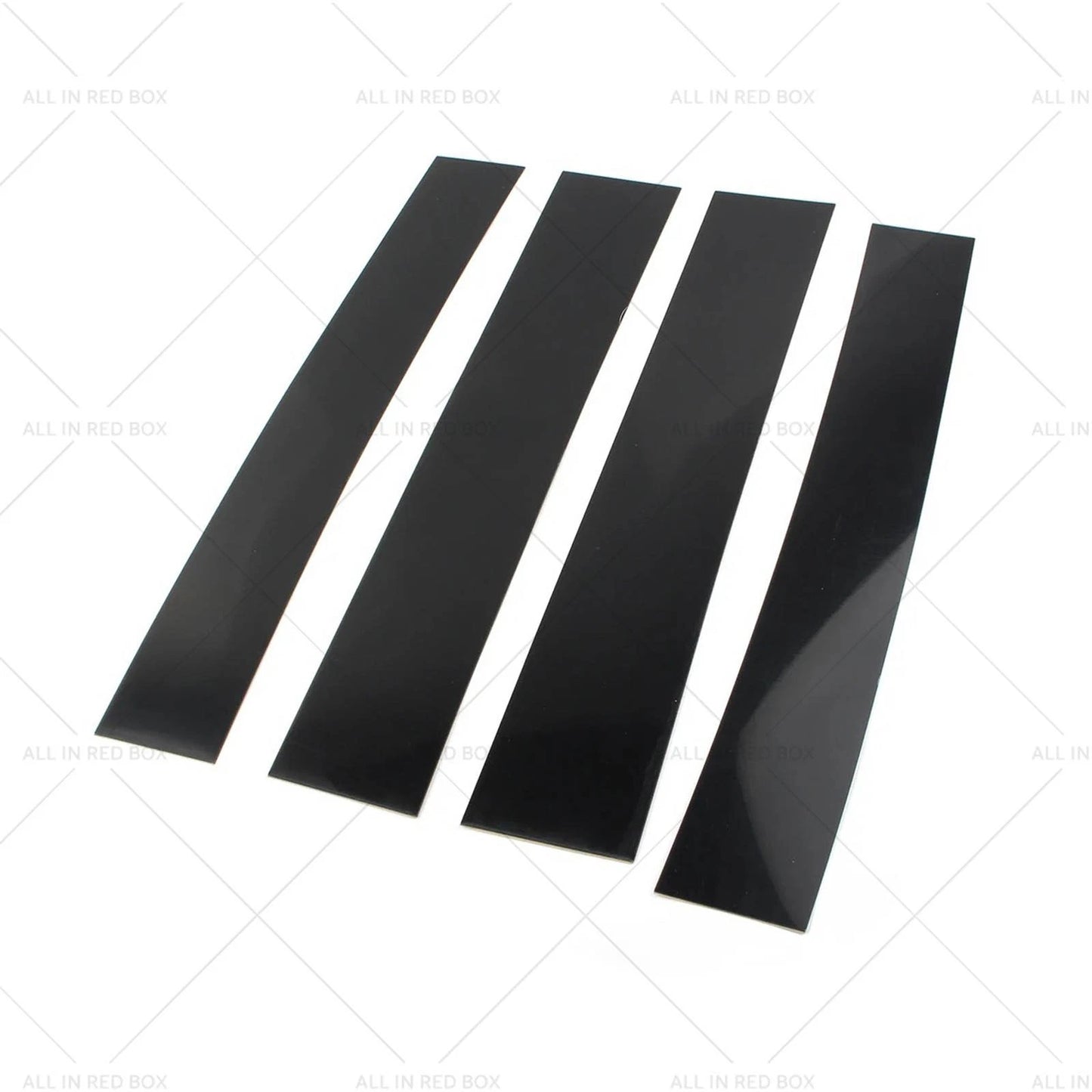 4 x Black Pillar Post Cover Trims for Cadillac Escalade (2007-2014)