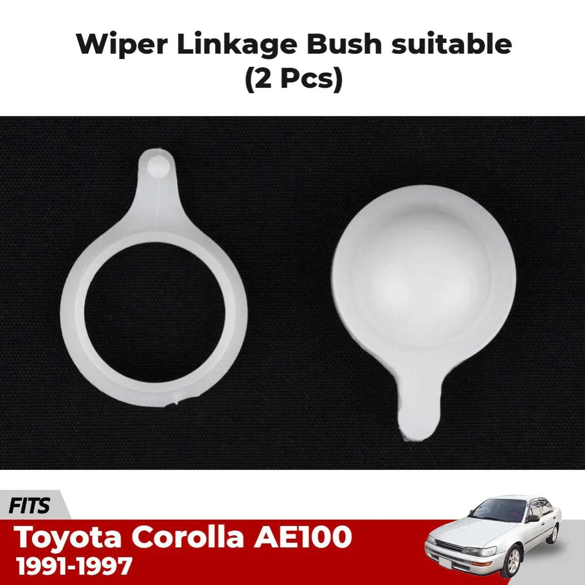 Wiper Linkage Arm Bush Set Fit Toyota Landcruiser 60 Series FJ60 FJ62 HJ60 HJ61