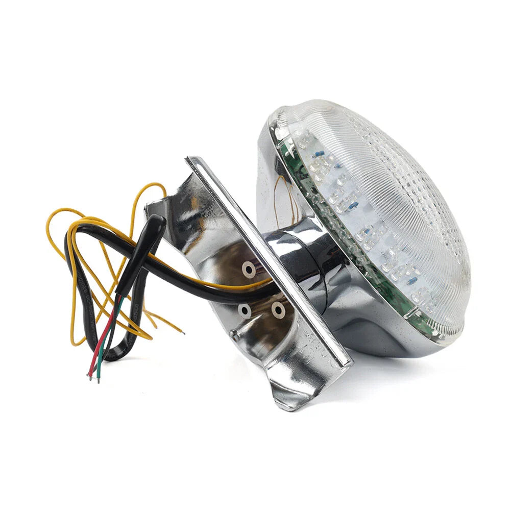 White Motorcycle Rear Brake Tail Light Turn Signal Blinker for T100 (2002-2012)
