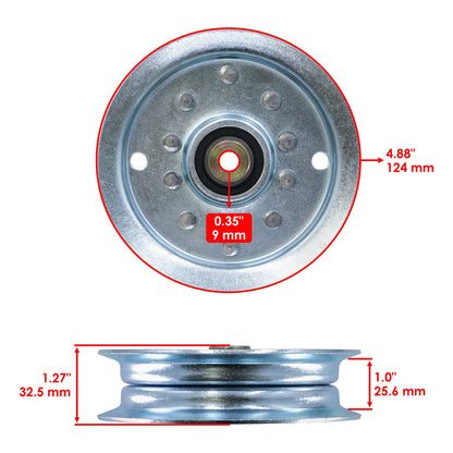 Deck Idler Pulley Replacement for Snapper Walk Behind W481252KW (2005–2015)