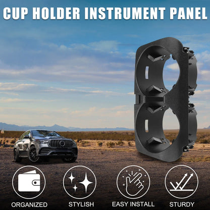 Cup Holder for Mercedes Benz W463 (2019-2023) - Practical Drink Holder Black