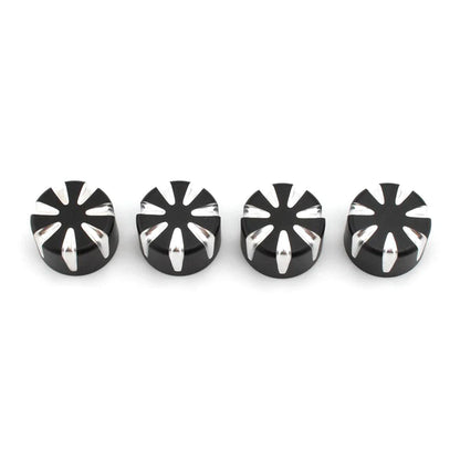 4 Pcs Aluminum Head Bolt Cover Caps for T120 Thruxton Scrambler (2016-2023)