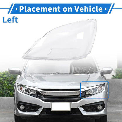 Car Front Left Headlight Lens Cover for Lexus GX470 (2003-2009)