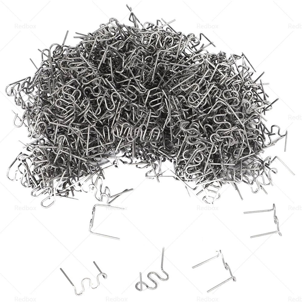 1000PCS Bumper Repair Tool Kit Hot Staples for Car Plastic Welding