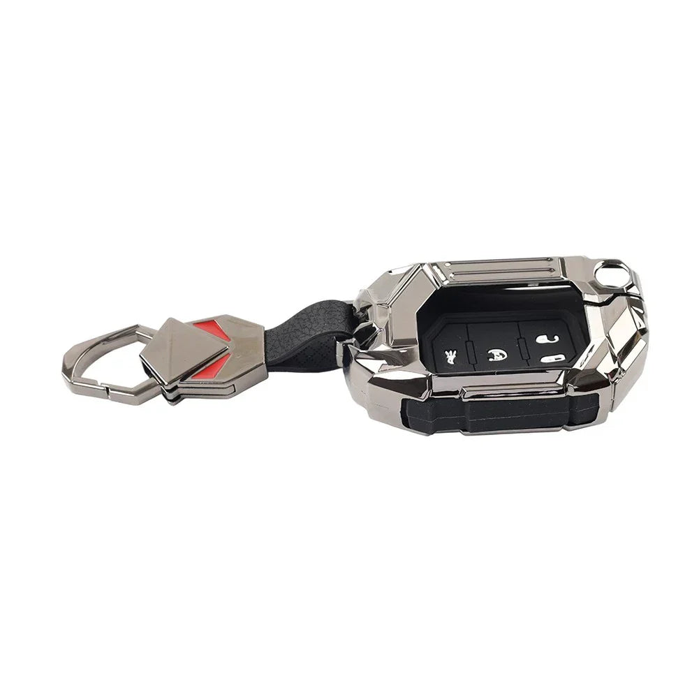 Remote Control Key Fob Cover Case for Jeep Wrangler Gladiator (2018-2024)