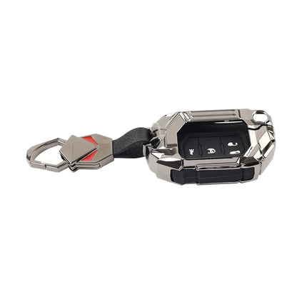 Remote Control Key Fob Cover Case for Jeep Wrangler Gladiator (2018-2024)