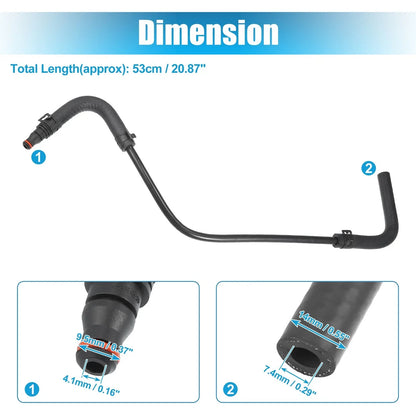 Radiator Engine Coolant Hose for Mercedes-Benz C 230 1.8L L4 (2002-2007)