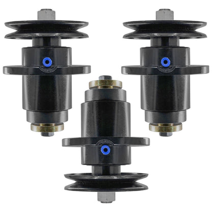 Deck CW Spindle with 5 Inch Pulley Replacement for Land Pride AFM4211 (2000–2000)
