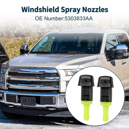 Windshield Washer Nozzle & Gasket, Fluid Hose for Dodge (2001-2006)