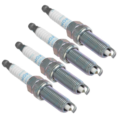 Set of 4 NGK Spark Plugs for Nissan Dualis J10 4 cyl 2.0L MR20DE 2007~2016