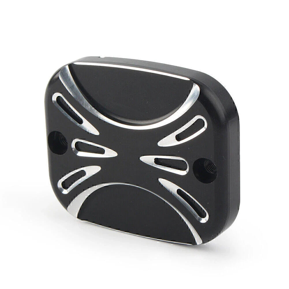 CNC Front Brake Reservoir Master Cylinder Cover for Harley Road King, Softail