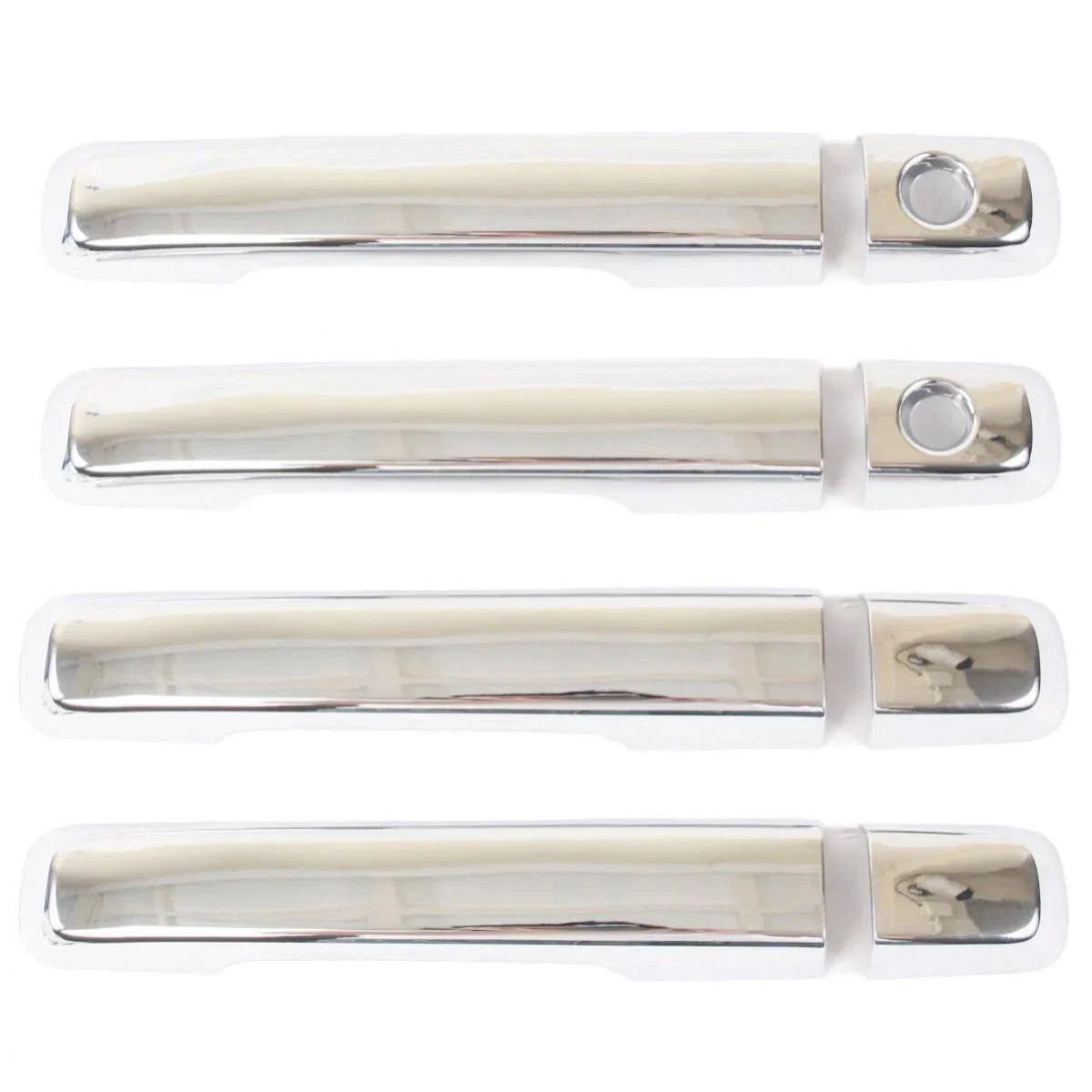Exterior Door Handles Cover Trim Chrome Set 4 Fits Isuzu D-Max Truck 2011-15 D05