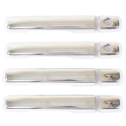 Exterior Door Handles Cover Trim Chrome Set 4 Fits Isuzu D-Max Truck 2011-15 D05