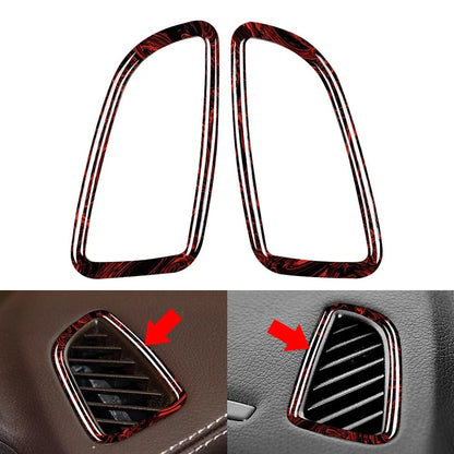 Fire Red Dashboard Air Vent Cover Trim for Benz C GLC Class (2015-2020)