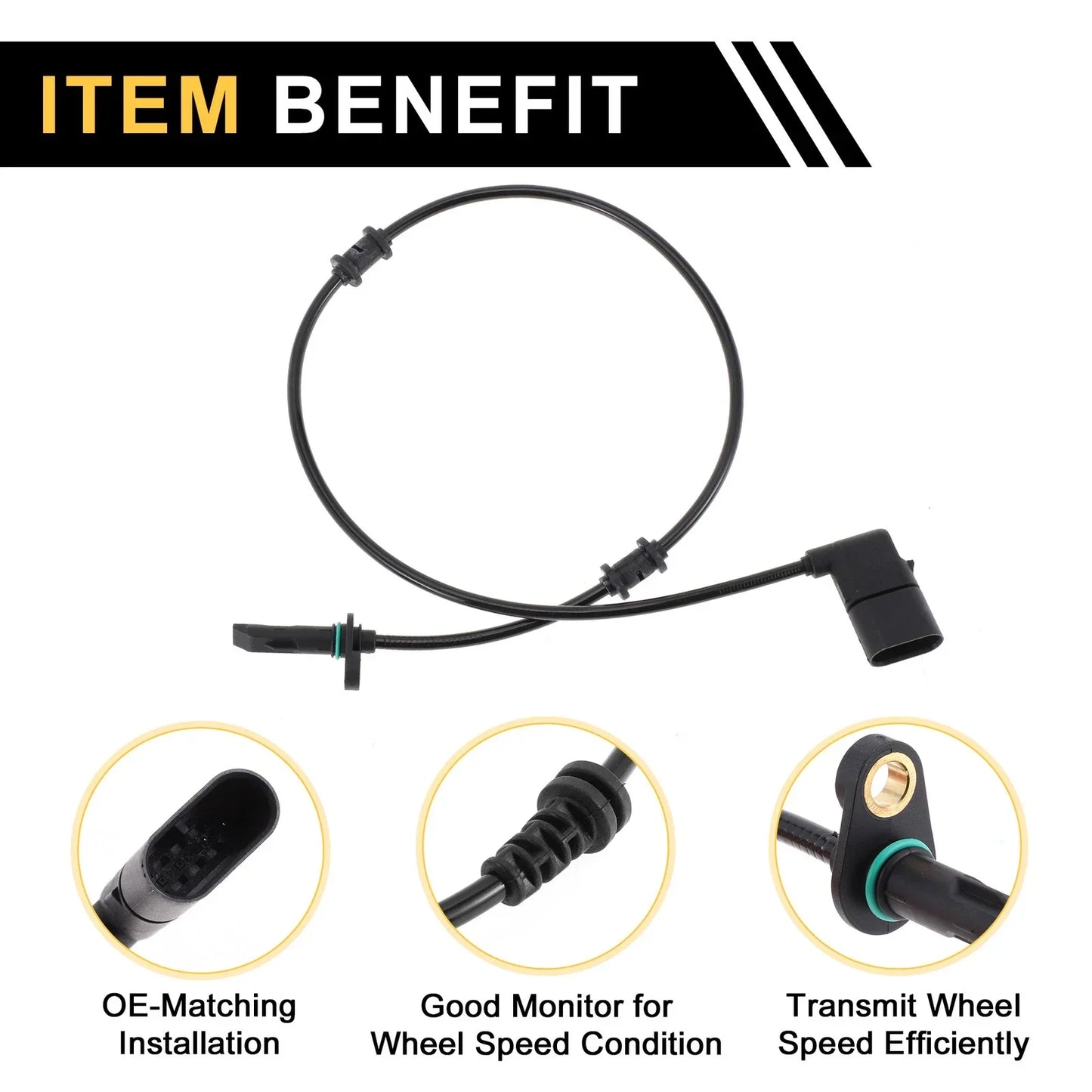 ABS Wheel Speed Sensor for Mercedes-Benz GLC300 (2016-2020)