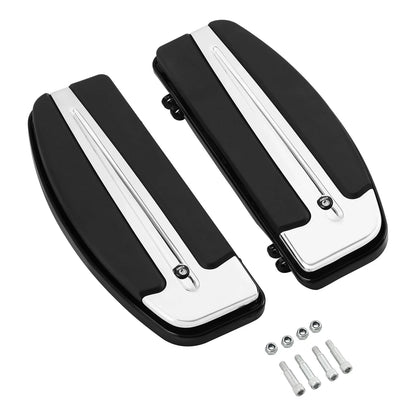 Driver Footboards Kit Footpegs Shifter Pegs for Harley Softail (1986-2017)