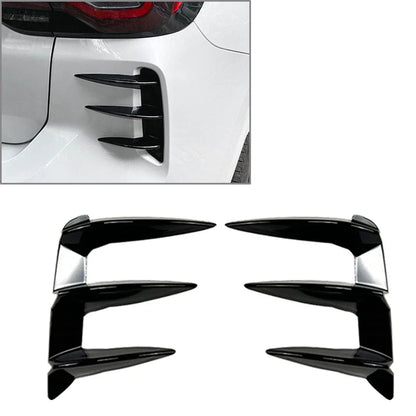 Rear Bumper Spoiler Vent Trim Cover for BMW X3 G01 LCI M-Sport (2022-2023)