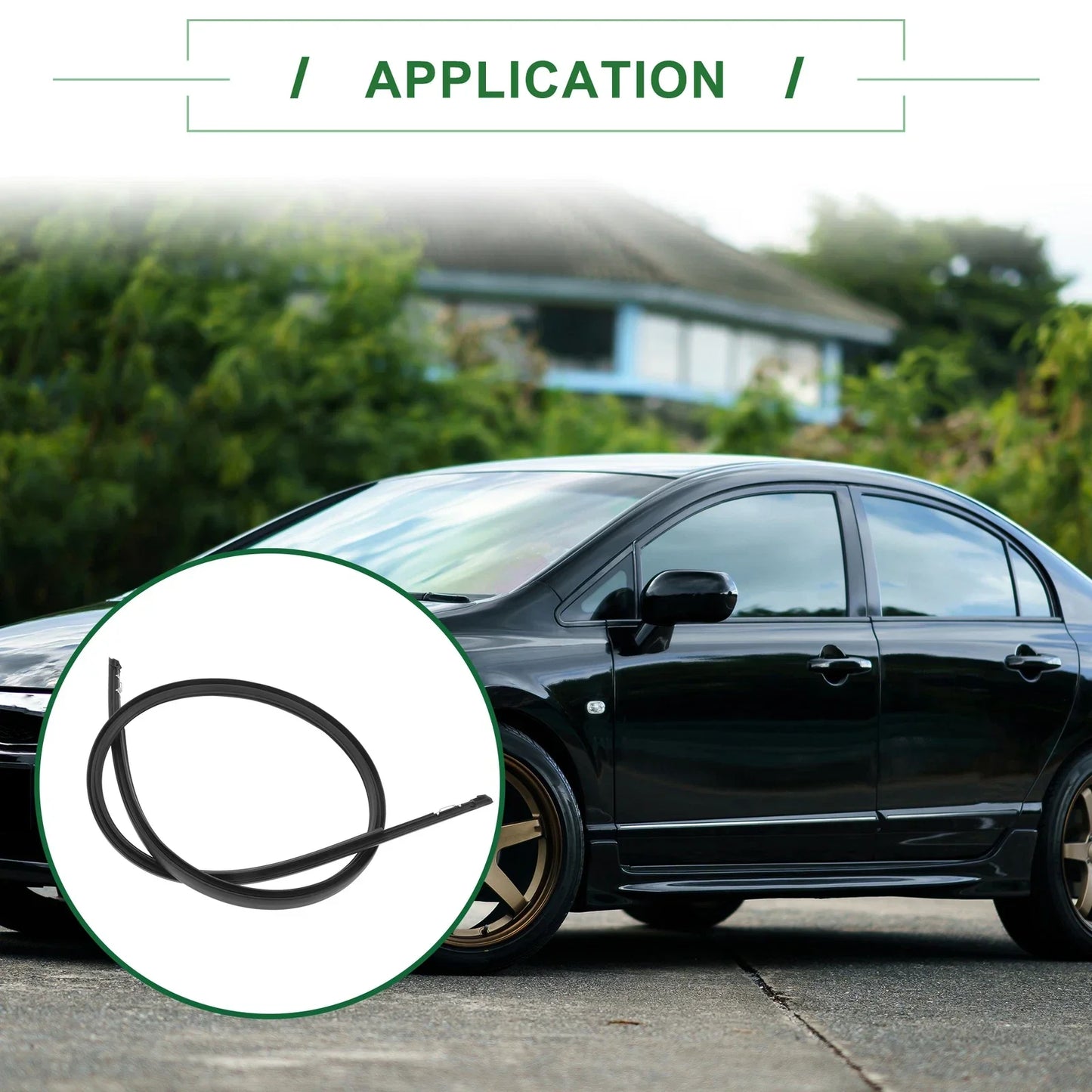 Left Roof Sealing Strip for Honda Civic (2016-2021)