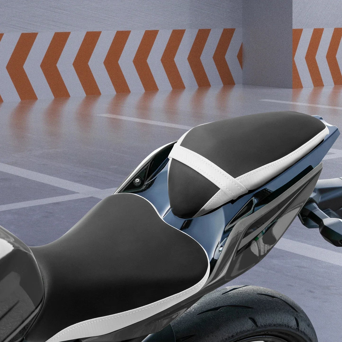 Rider Driver & Passenger Seats for Kawasaki Ninja 400 (2018-2023)