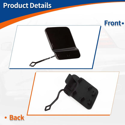 Rear Tow Hook Cover for Mercedes-Benz X204 2010-2012 - Brown