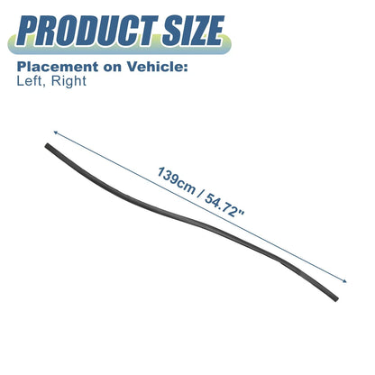 2 x Window Glass Seals for Honda Civic EX EX-L HF (2016-2021)