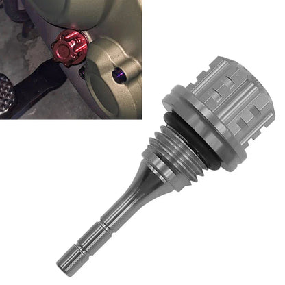 Titanium Oil Dipstick Plug Gauge for GY6 BWS 125CC