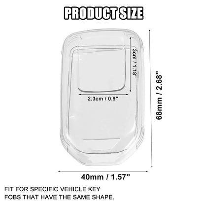 Key Fob Remote Control Cover TPU Shell for Honda Accord (2018-2023)