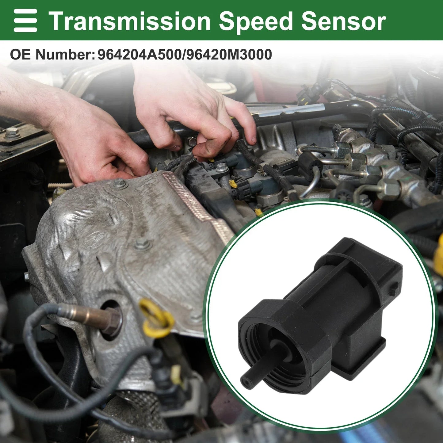 Transmission Speed Sensor for Hyundai Tucson 2.0 2.7 (2005-2009) 1 x Pc