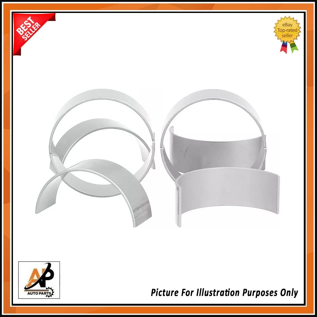 Big End Conrod Bearing Set Standard for Fiat Ducato 2.3 JTD (2014–2024)