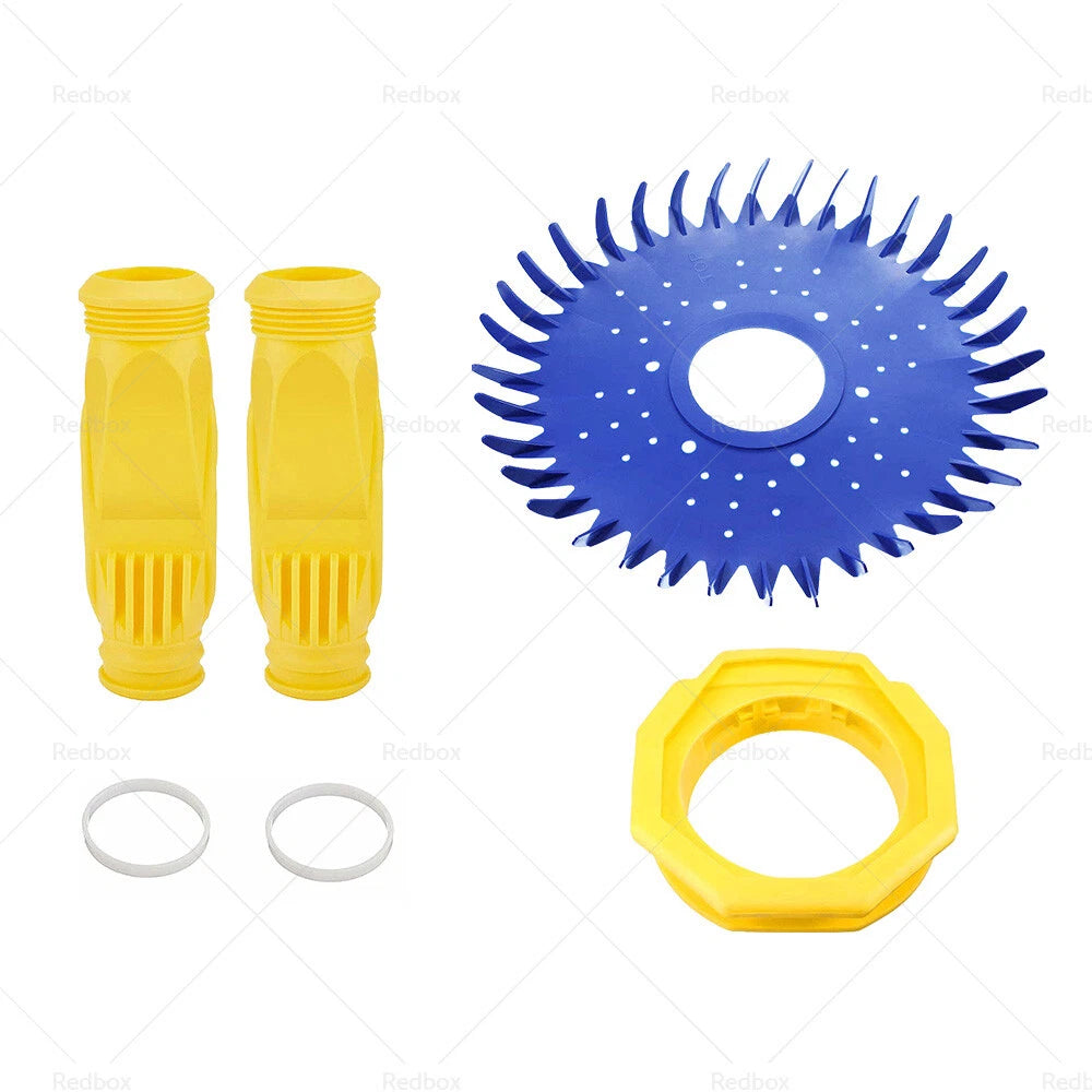 Diaphragm, 1 x Skirt/Disc, 1 x Foot for Zodiac Baracuda Pool Cleaner