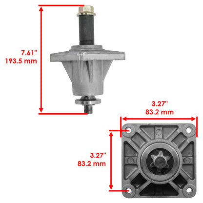 Deck Spindle 46 Inch Replacement for White Outdoor LT-4600 LT-546 LT-946 (1994–2010)