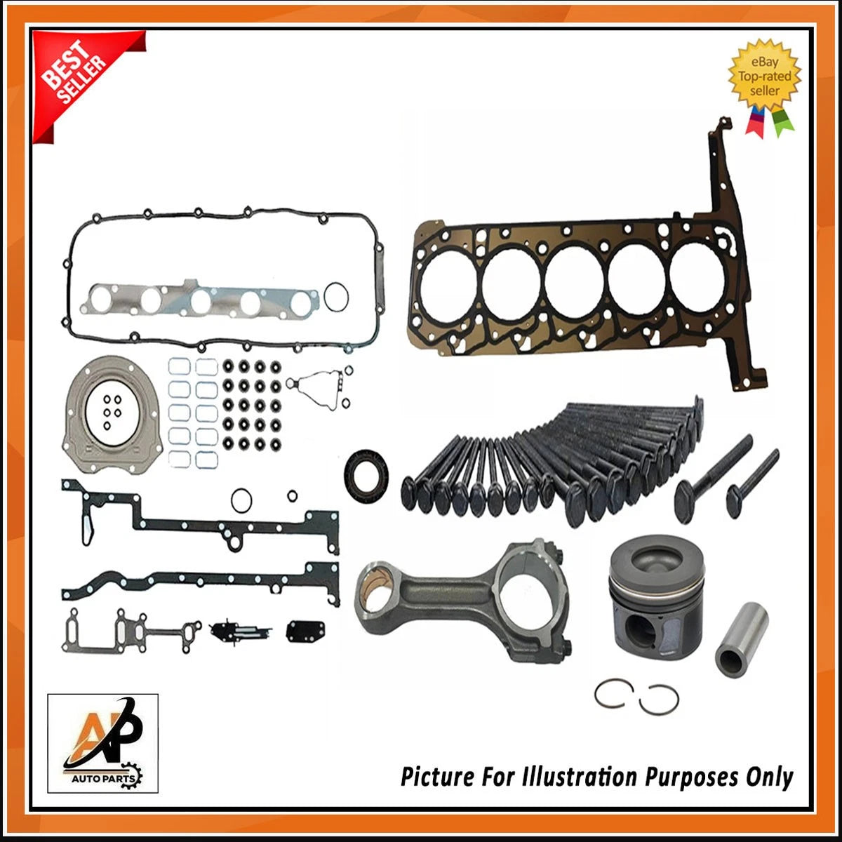 Engine Rebuild Parts Kit for Ford Ranger 3.2 TDCi (2011–2018)
