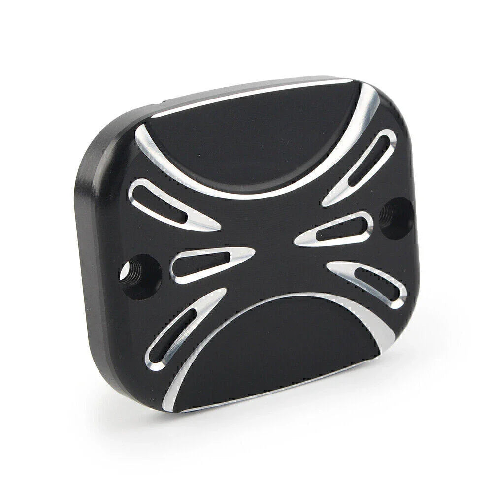 CNC Front Brake Reservoir Master Cylinder Cover for Harley Road King, Softail