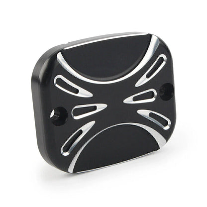 CNC Front Brake Reservoir Master Cylinder Cover for Harley Road King, Softail