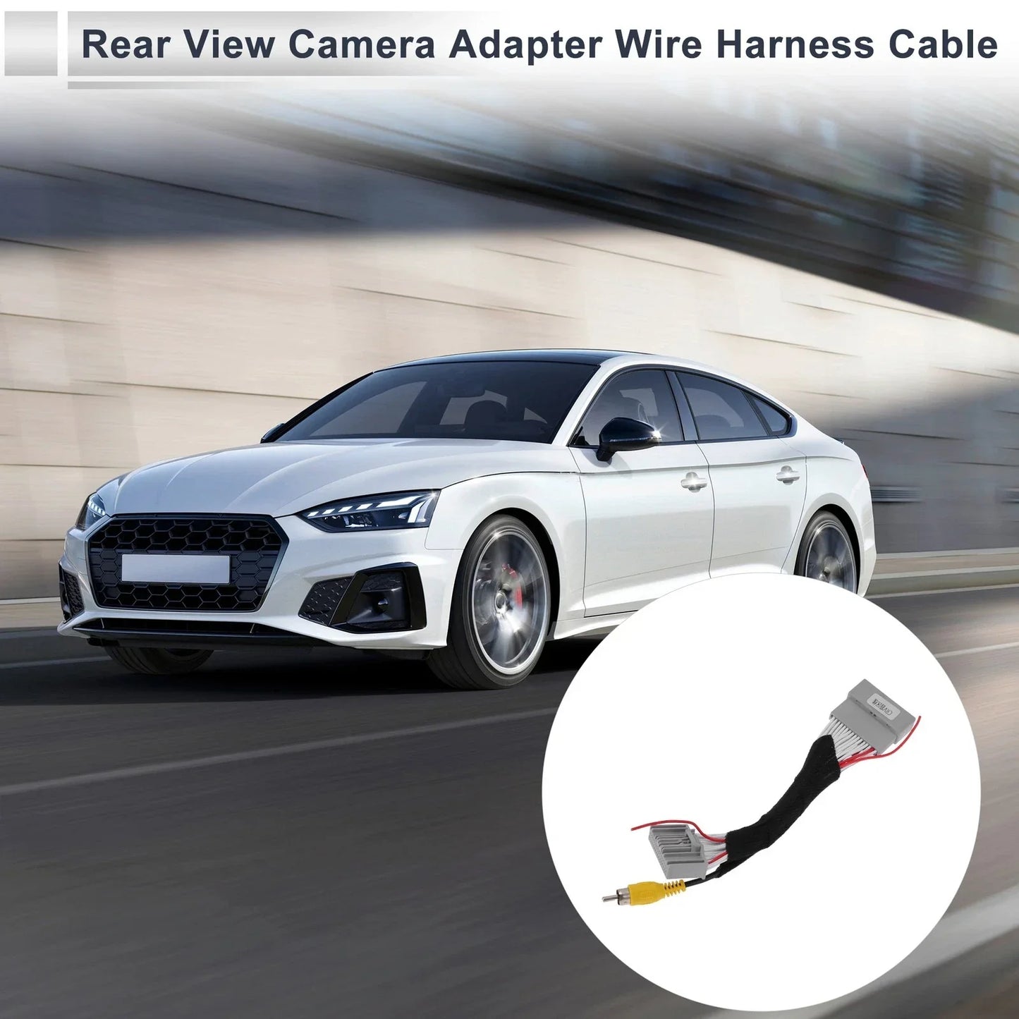 Rear View Camera Adapter Wire Harness Cable for Honda CRV (2017-2021)