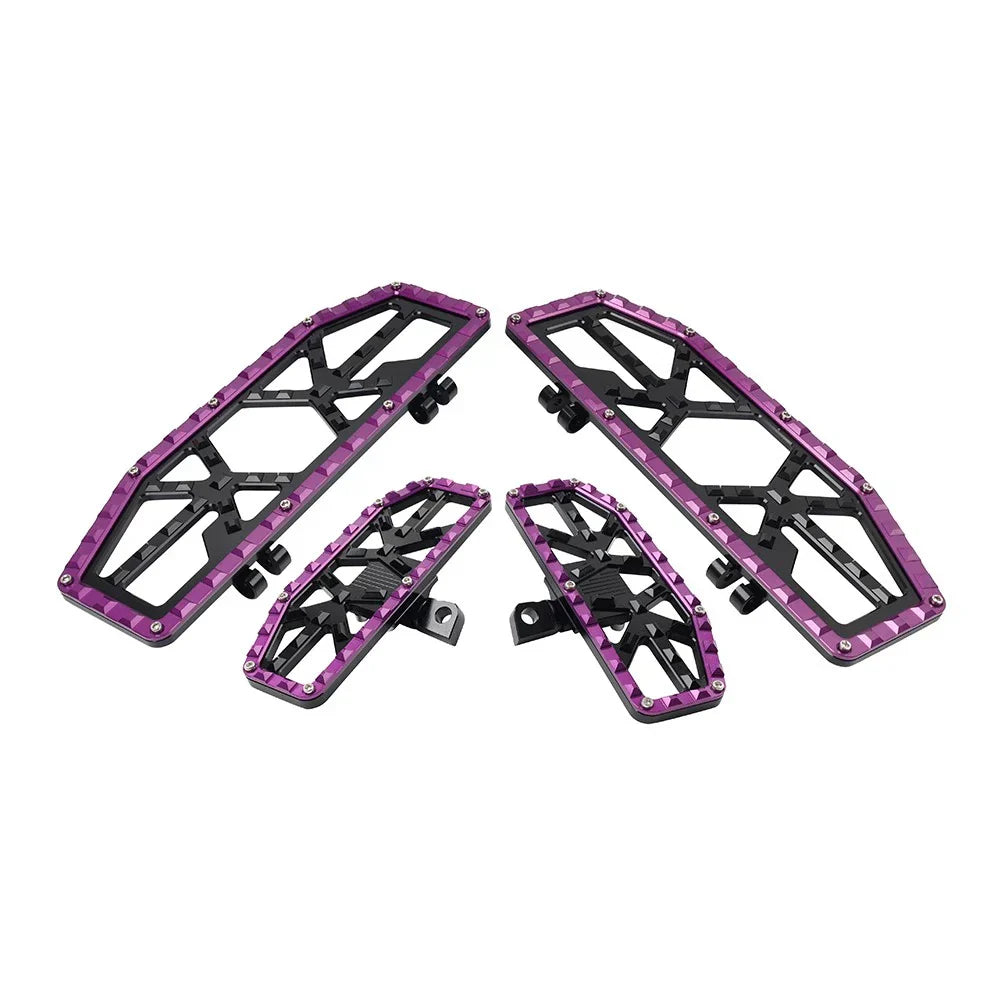 Driver Passenger Floorboard Foot Pegs for Harley Road Glide FLTRU (2006-2023)