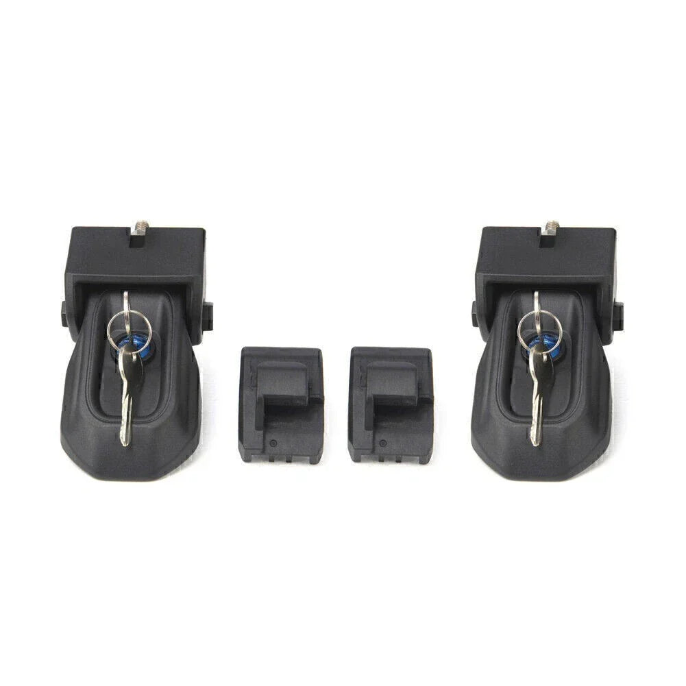 Anti-Theft Hood Latches Lock Set w/Key for Jeep Wrangler JL (2018-2020)