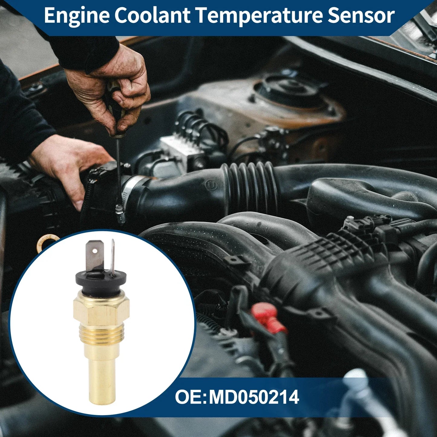 Engine Coolant Temperature Sensor for Dodge Ram 50 (1984-1985)