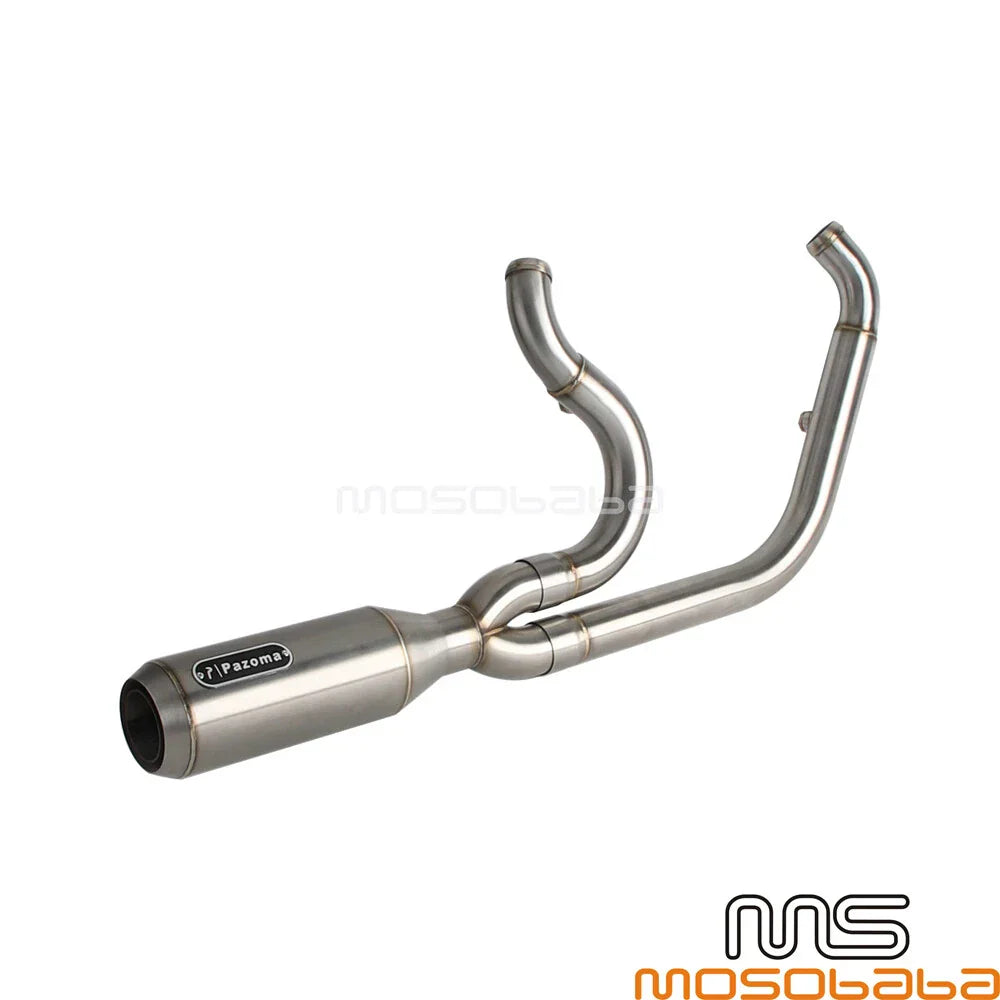 Exhaust Muffler Pipe for Harley Softail Street Bob Fat Bob Low Rider (2018-2023)