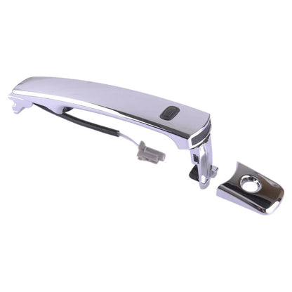2 x Silver Front Outer Door Handles Set for Nissan X-Trail SUV (2007-2014)