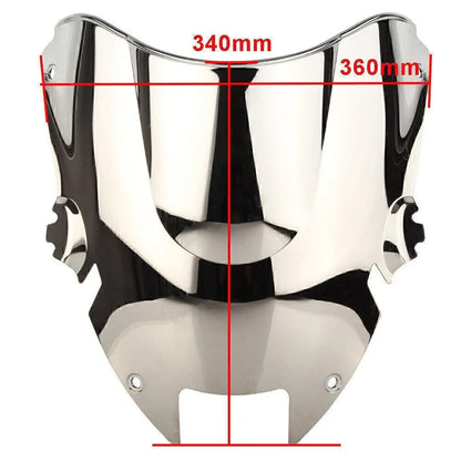 Blue Windscreen for Honda Super Hawk 1000 VTR1000F (1997-2005)