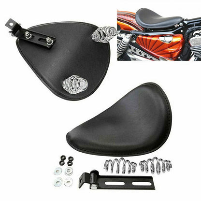 Spring Bobber Solo Seat for Harley Davidson Sportster Iron XL883 1200 (2004-2023)