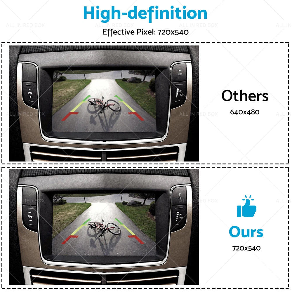 170° HD Rear View Camera for Car - Back Up Parking Night Vision